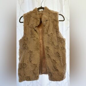 Fabulous Furs Tan Teddy Jacket